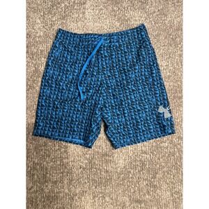 Under Armour 36 Bergwind Board shorts Swimsuit Blue Storm Heat Gear
